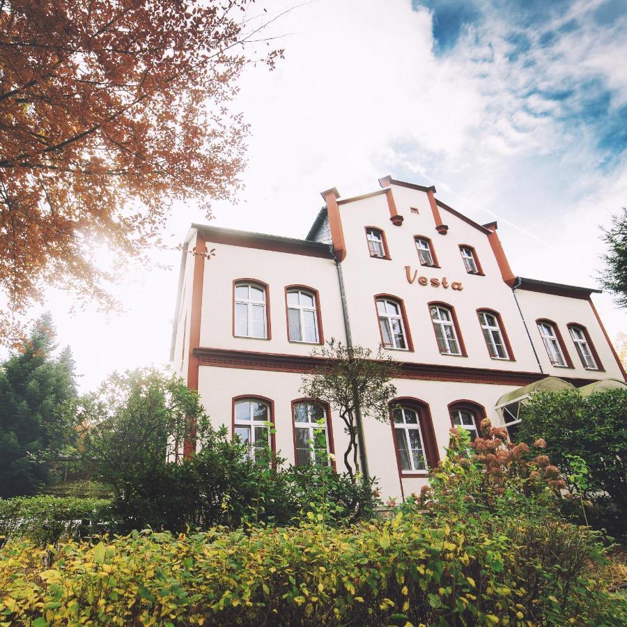 Hotel - Pension Vesta Bad Elster Exterior foto